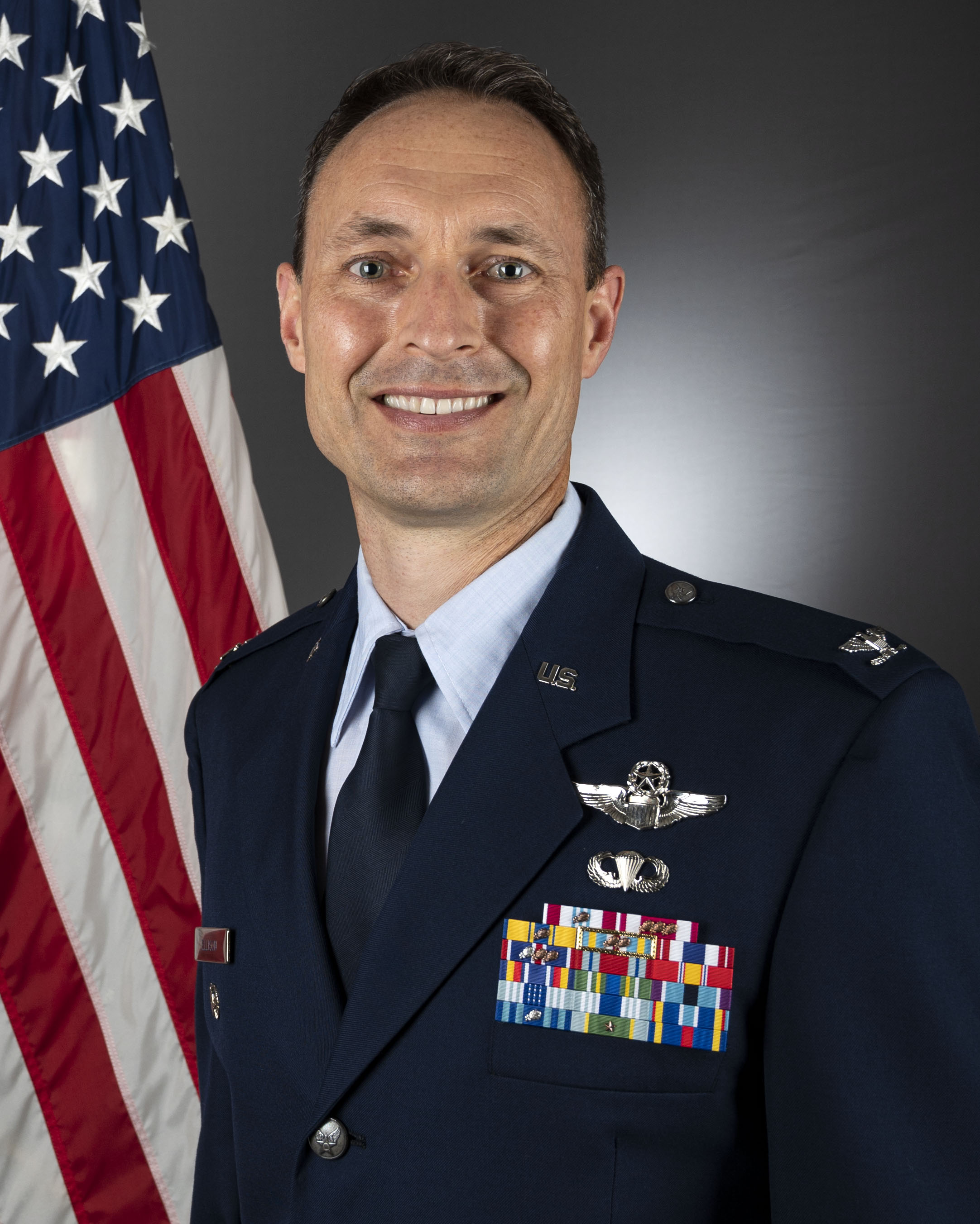 Photo of Colonel Tyler Ellison, Vice Commander
