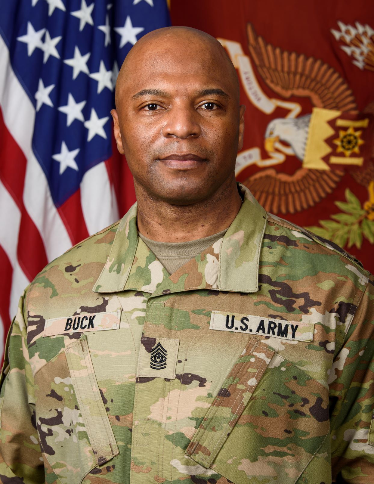 Photo of Command Sergeant Major Darrell D. Buck