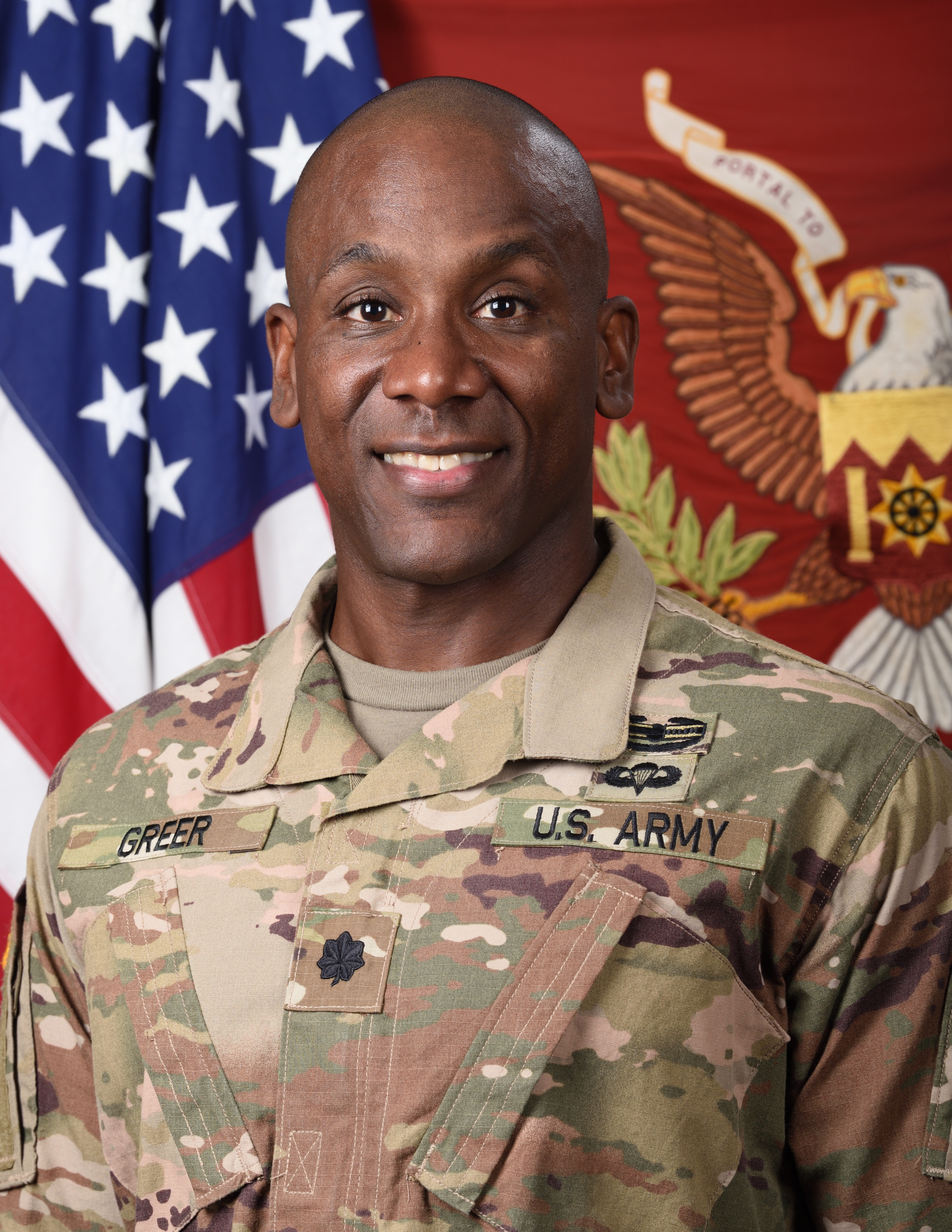 Photo of Lieutenant Colonel Tometrius Greer, Commander