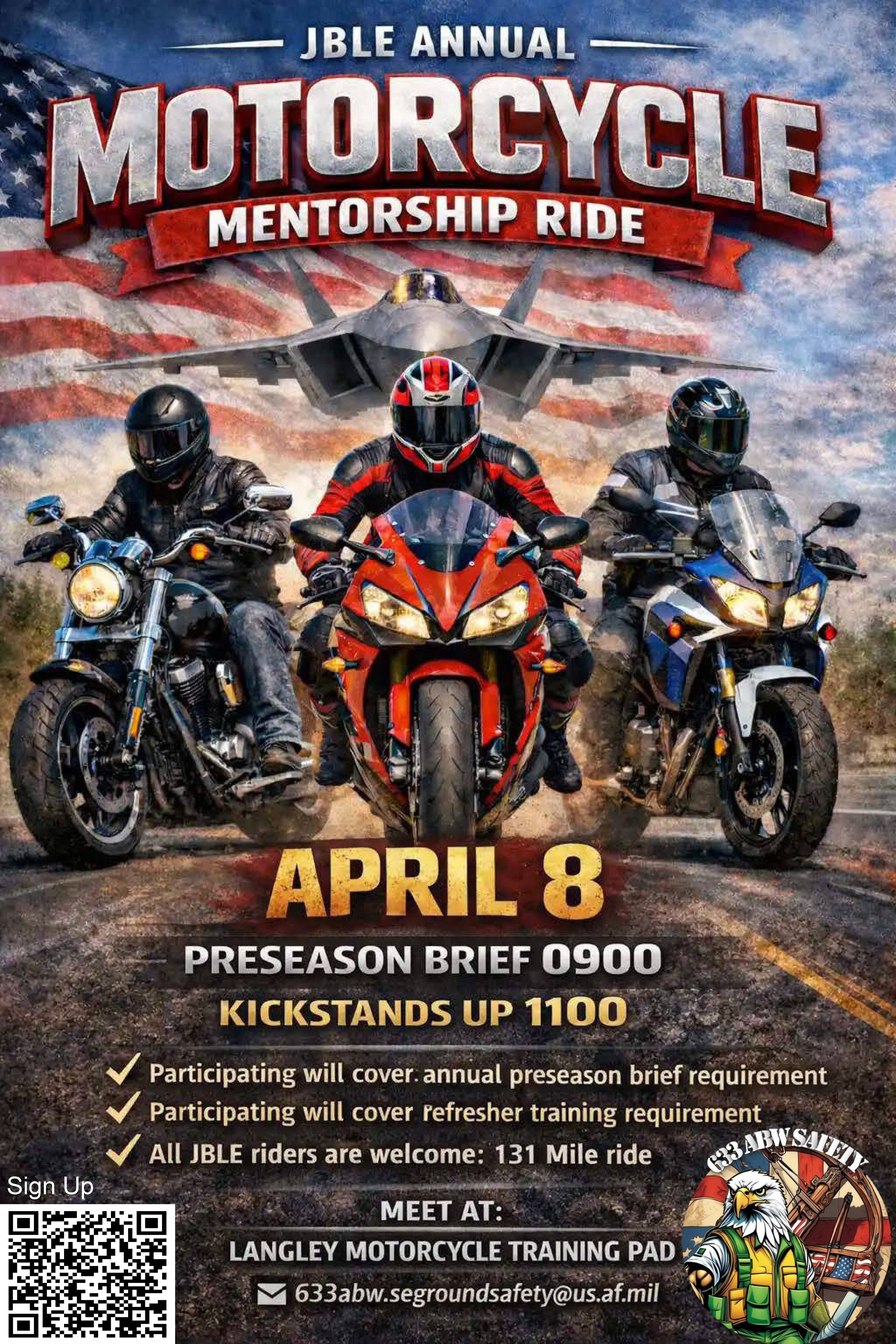 2026 JBLE Motorcycle Mentorship Ride