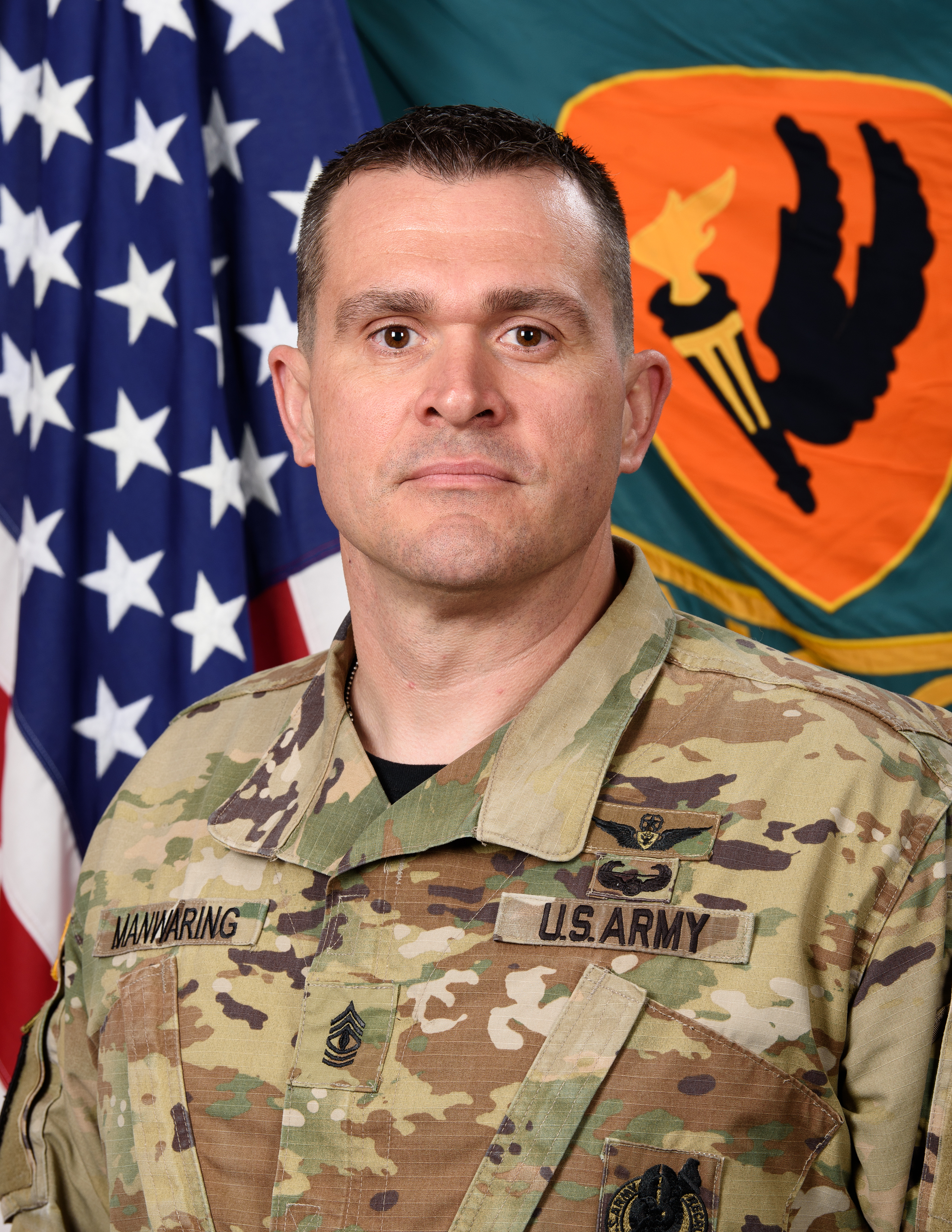 Photo of First Sergeant Michael L. Manwaring, Assistant Commandant