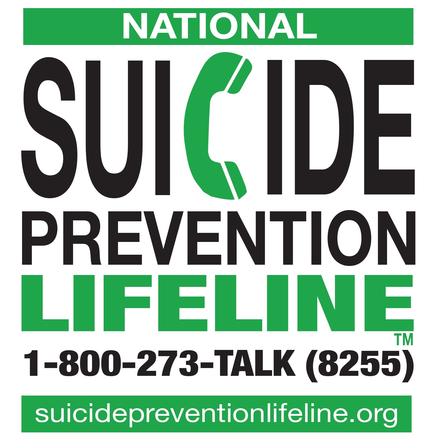 Link to National Suicide Prevention Lifeline