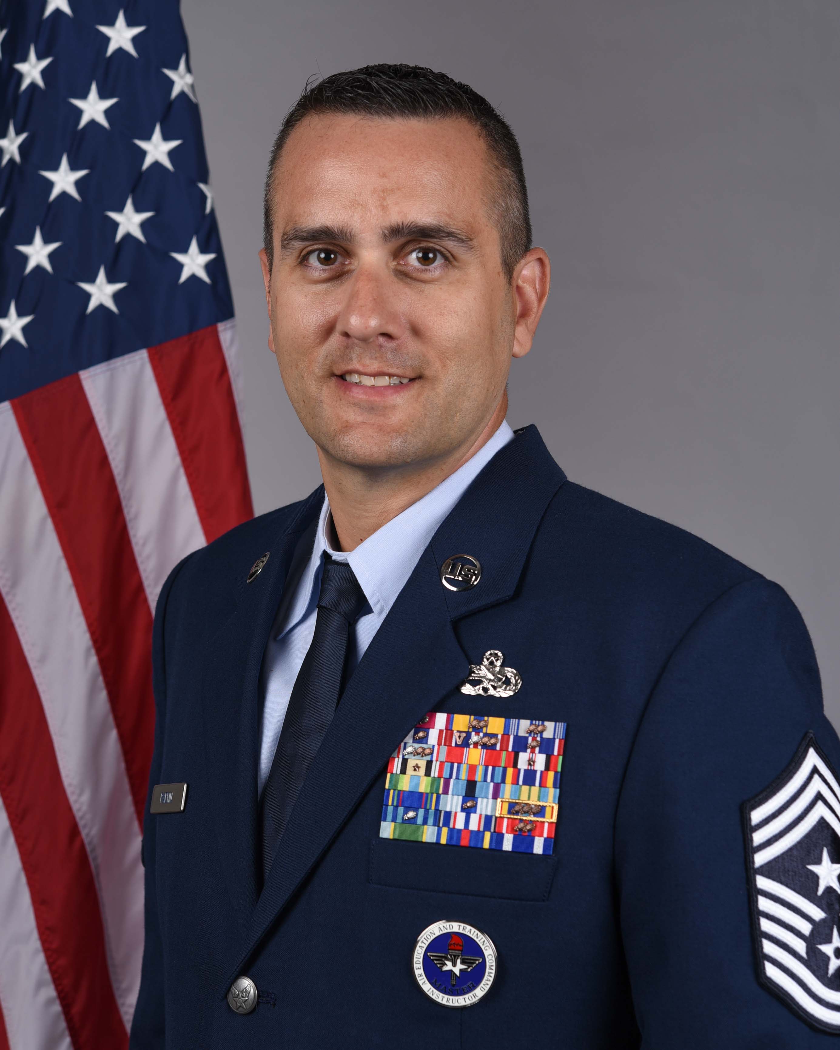 Photo of Chief Master Sergeant Adam J. Guest, Command Chief