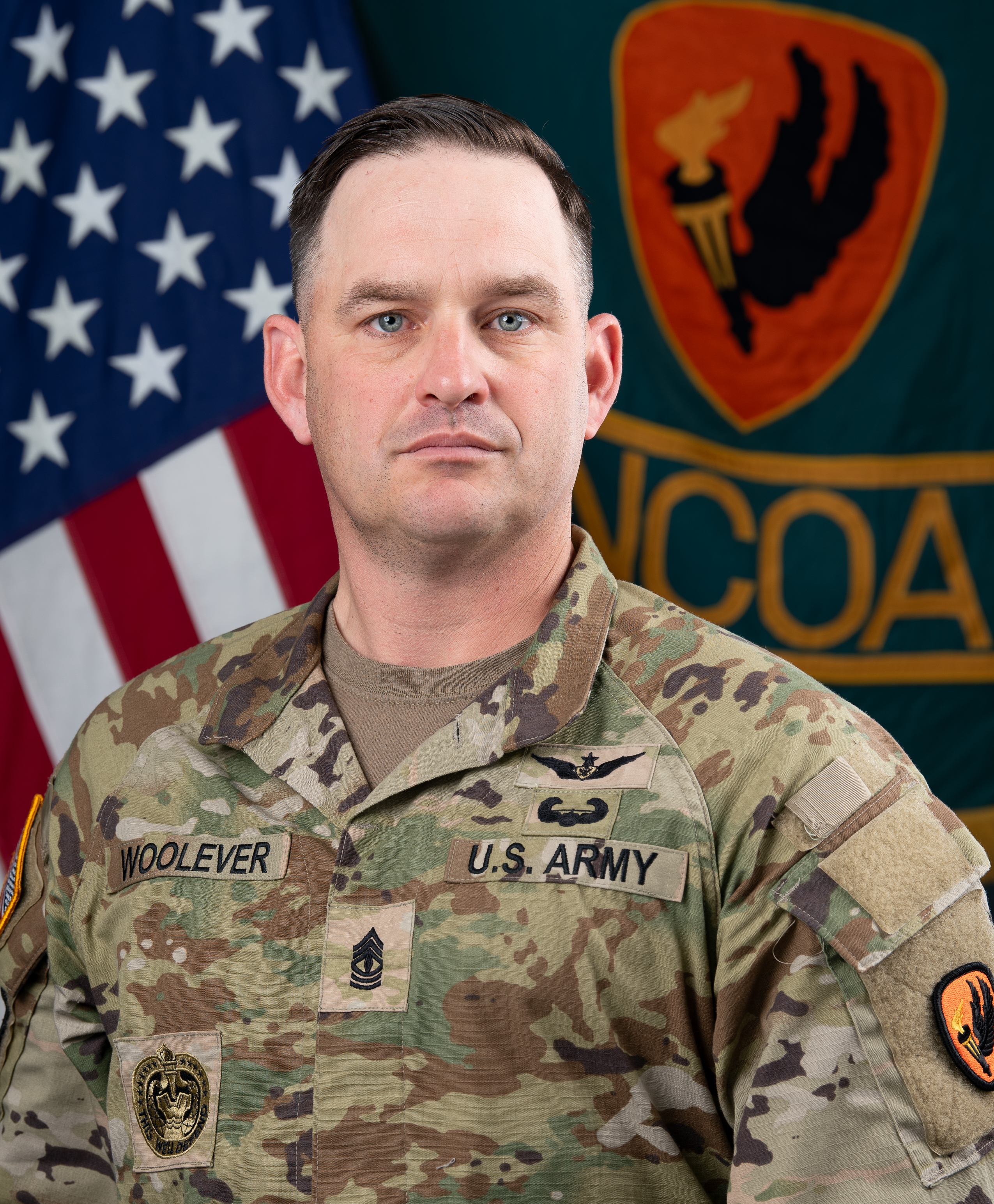 Photo of First Sergeant Craig R. Woolever, Assistant Commandant